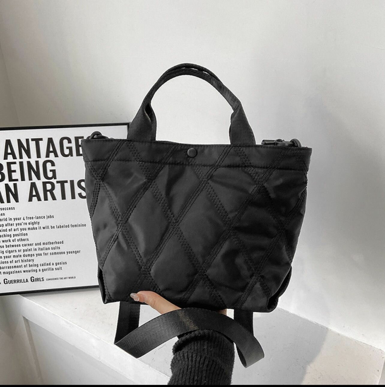 фото Черная женская сумка