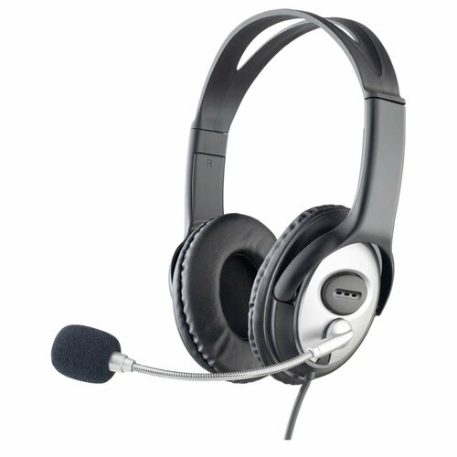 Наушники Perfeo COMMON компьютерные микрофон 108 дБ USB 18 м черные 1170₽