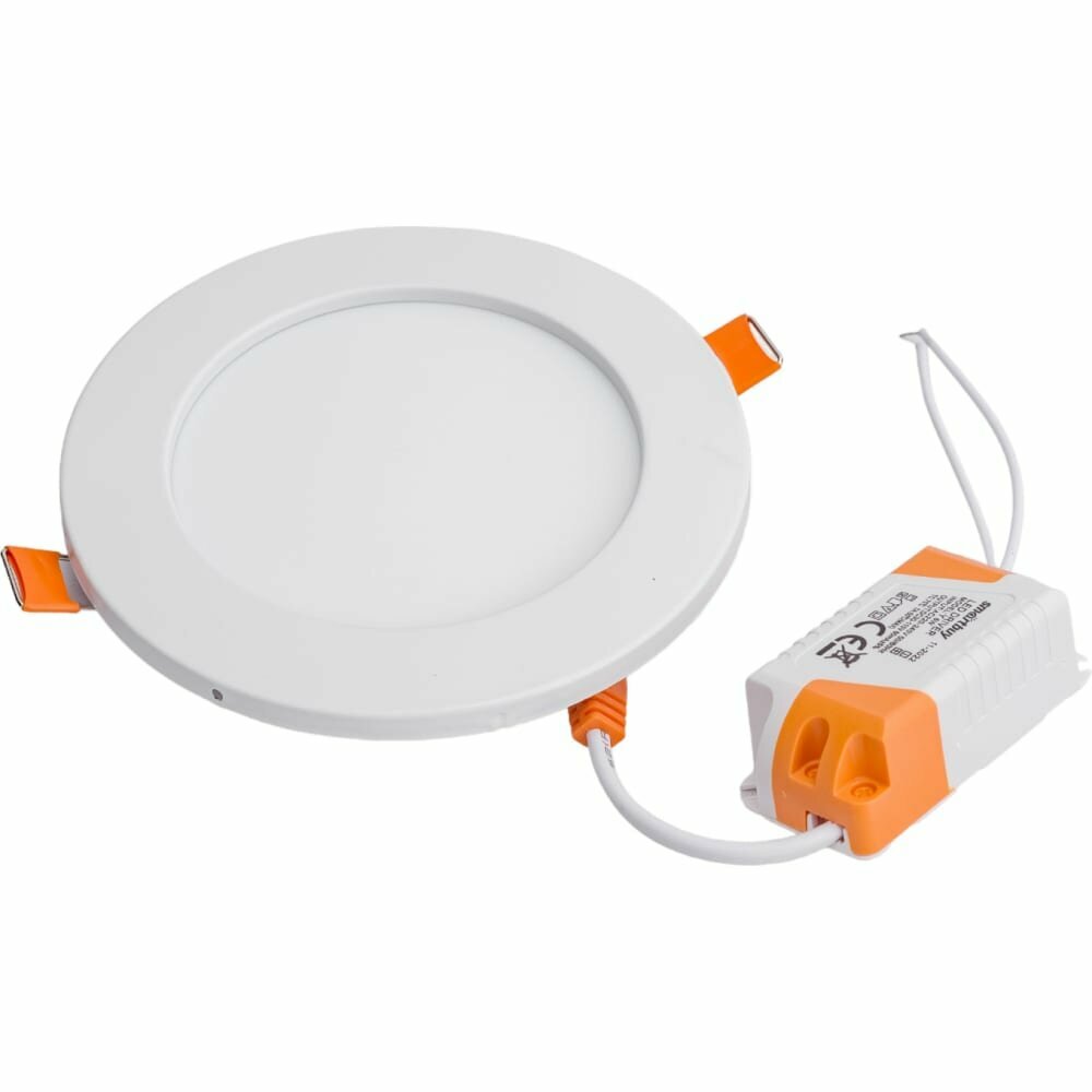 светильник светодиодный smartbuy 6вт 220в 4000к 480лм 118мм ip20 sbl-dl-6-4k - фото №7