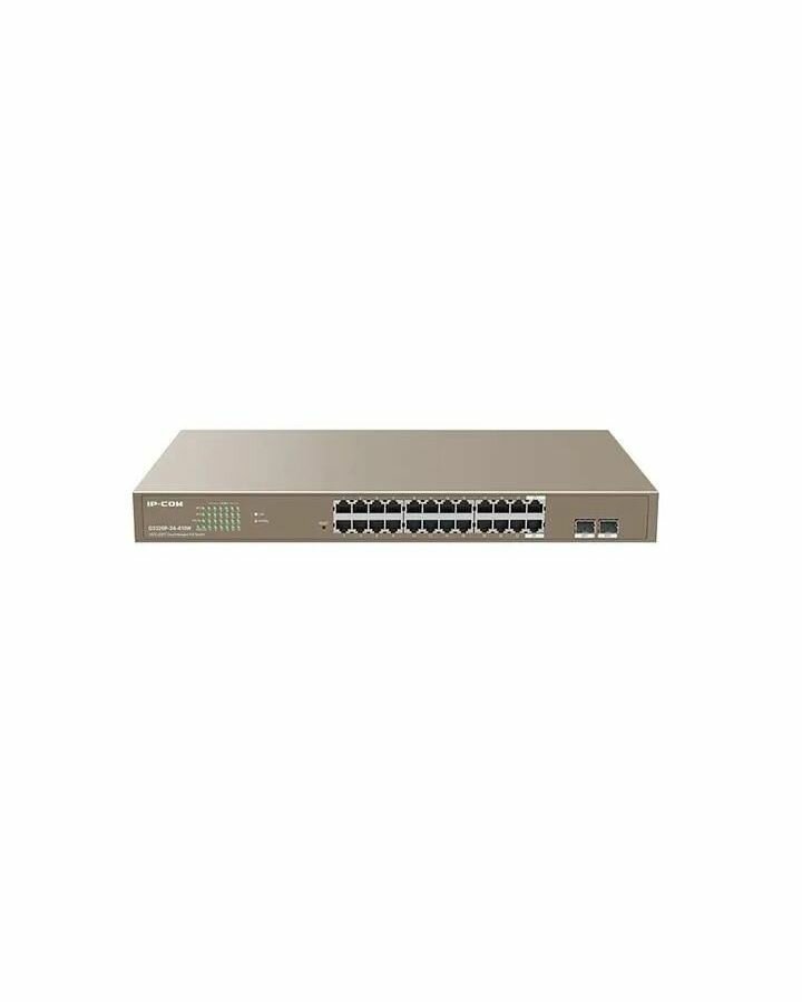 Коммутатор 24PORT 2SFP POE G3326P-24-410W IP-COM TENDA - фото №7