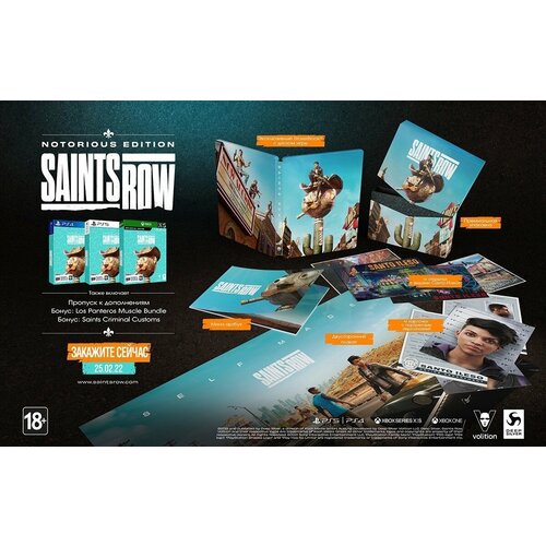 Игра для Playstation 4: Saints Row. Notorious Edition (Steelbook) русские субтитры игра для playstation 4 anthem premium steelbook edition