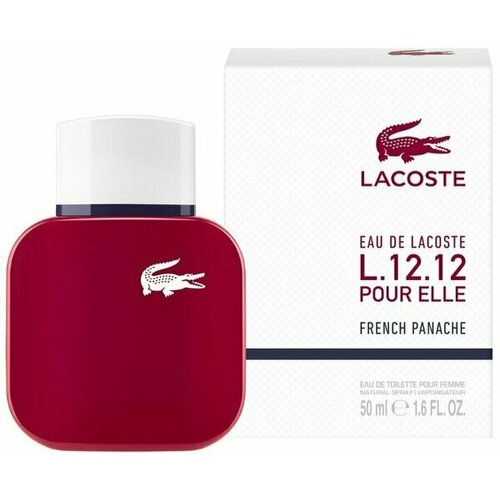 Lacoste Eau De Lacoste L.12.12 Pour Elle French Panache туалетная вода 50мл lacoste eau de lacoste l1212 french женская туалетная вода