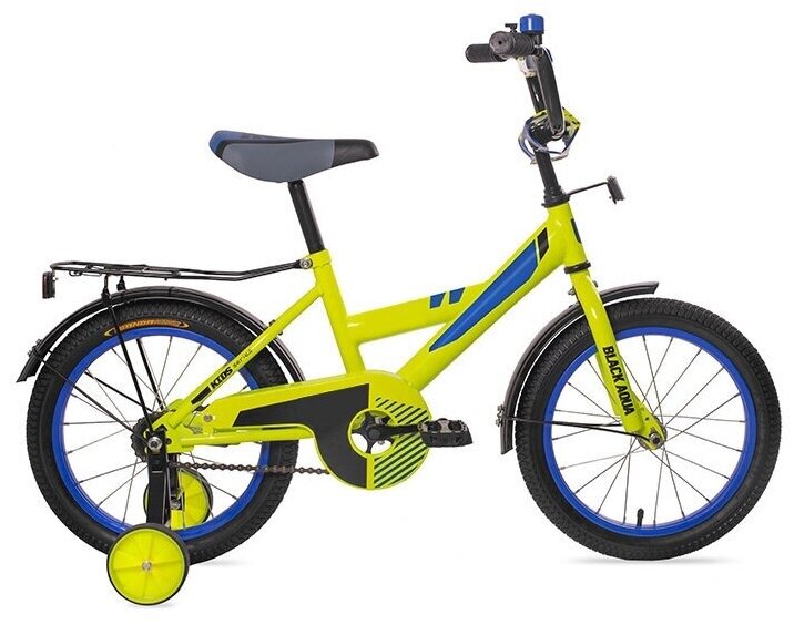 Детский велосипед Black Aqua 1402, Лимонный