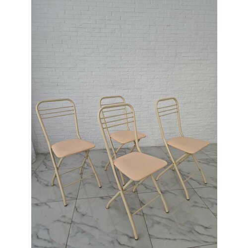 Стулья для кухни складные со спинкой 4 шт 8290₽