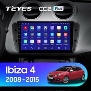 Штатная магнитола TEYES CC2 Plus 9.0" 3 Gb для SEAT Ibiza 2008-2015