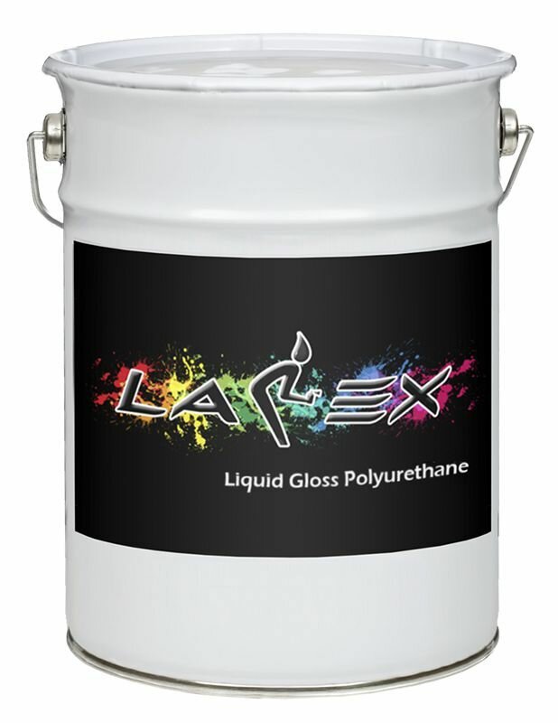 фото Larex - Глянцевый бесцветный, готовый к нанесению жидкий полиуретан, 5л.