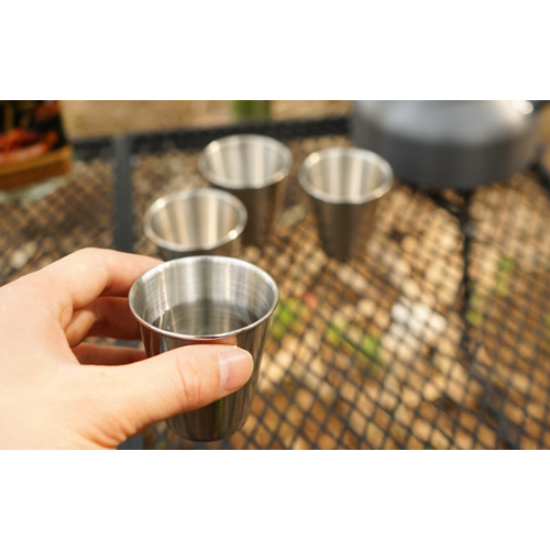 Набор стопок 70 мл походные из металла