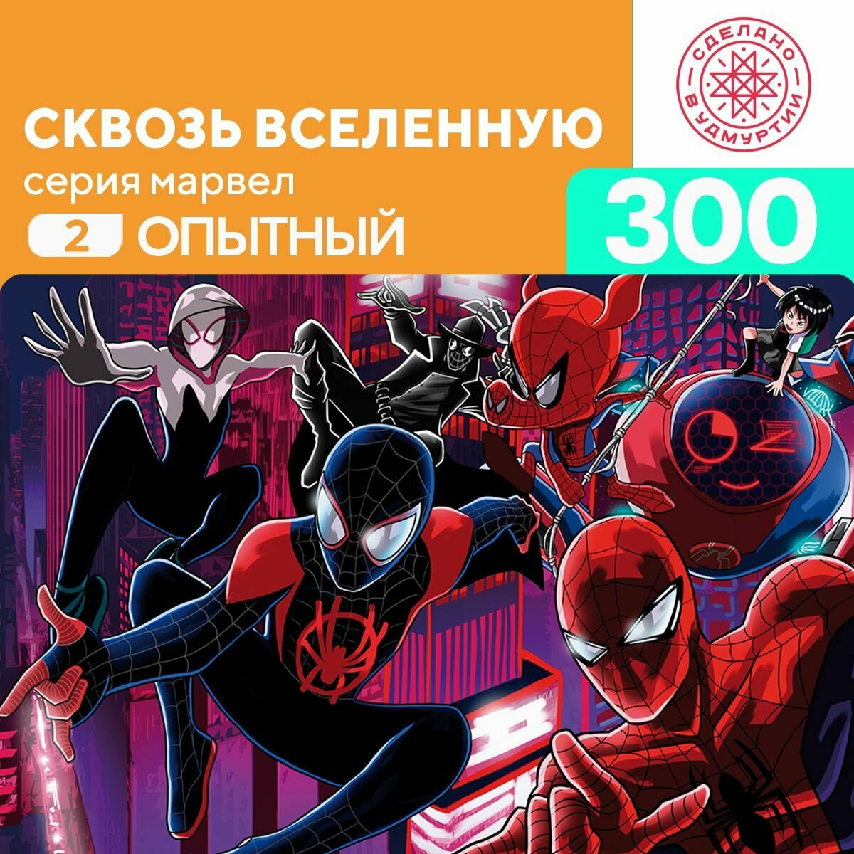 Пазл Сквозь вселенную 300 деталей Опытный