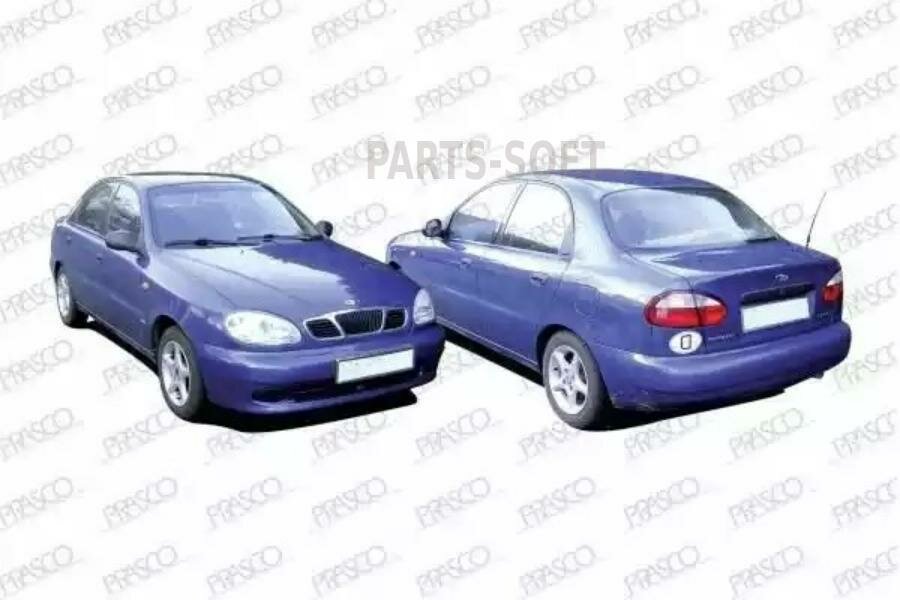 Dw0203003_крыло Переднее Правое! Chevrolet Daewoo Lanos 97-00 Prasco арт. DW0203003