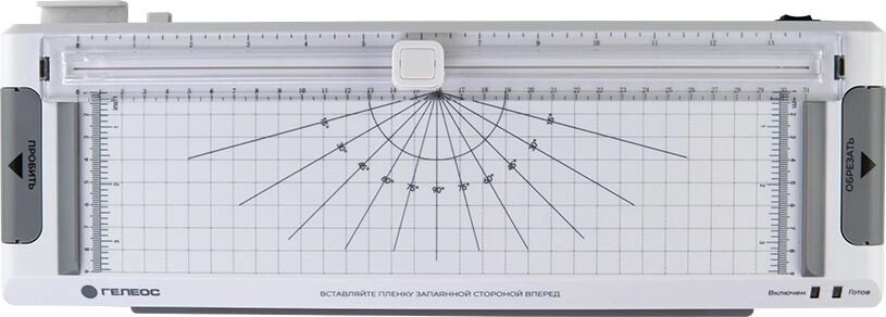 Ламинатор ГЕЛЕОС ЛМА4М многофункциональный, А4, 2х125 (пленка 60-125мкм), 350 мм/мин, 2 вала, пласт. корпус, мах толщина 0,6мм, разжим ва - фото №17