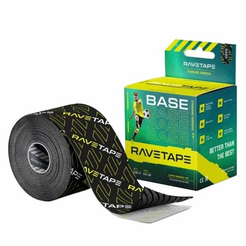 Кинезиотейп RaveTape Base 5×5 Dash Logo