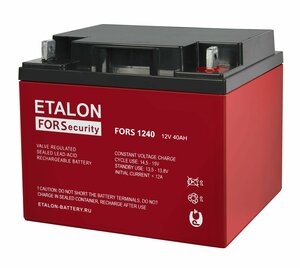 Аккумулятор ETALON FORS 1240 FS1240 12В 40 А/ч