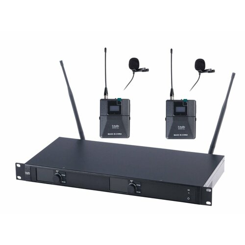 6000-UL Беспроводная микрофонная система 2 петличных микрофона LAudio 6884100₽