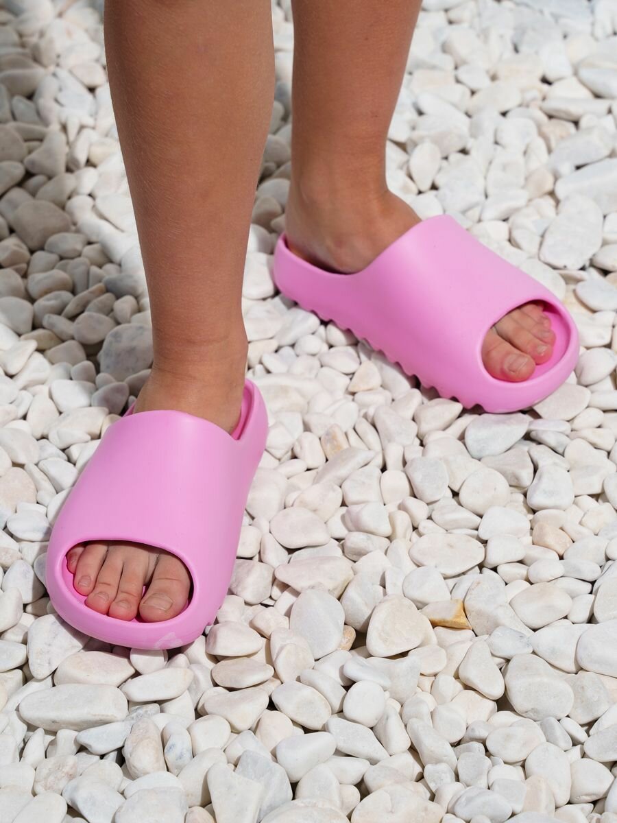 Шлёпанцы playToday размер 39-40 розовый