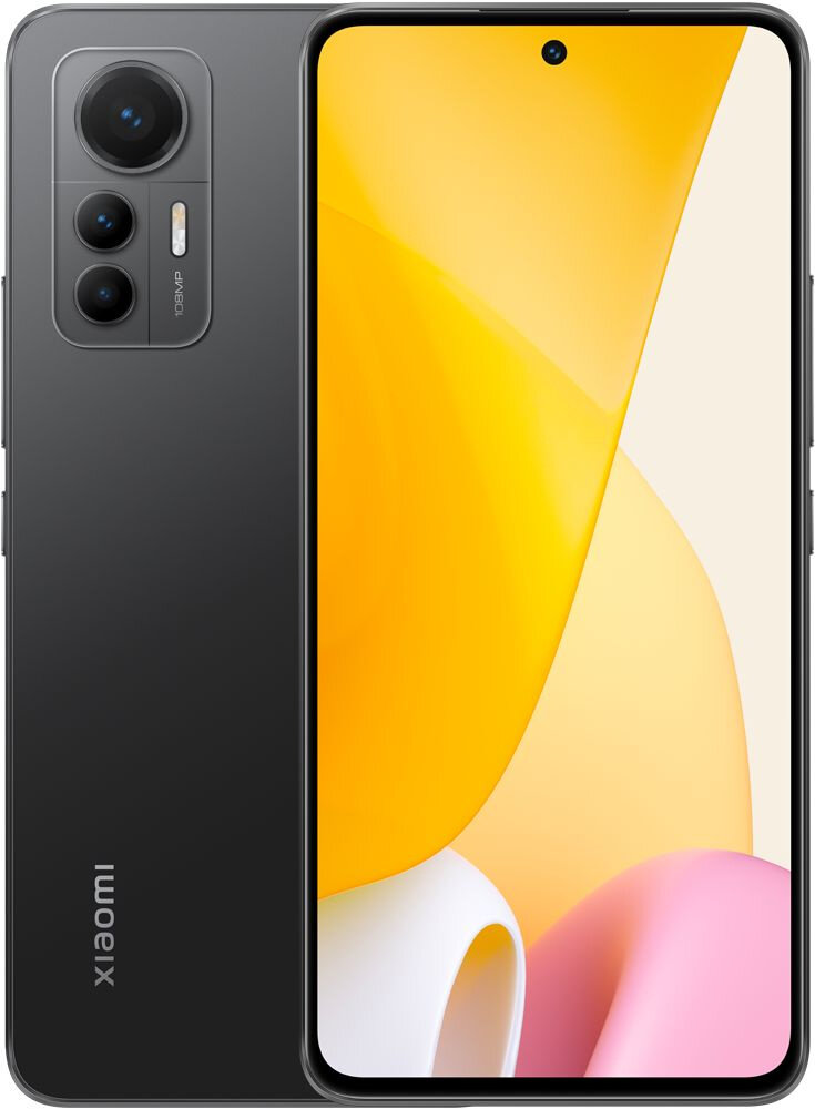 Смартфон Xiaomi 12 Lite 8/128 ГБ RU, Dual nano SIM, черный