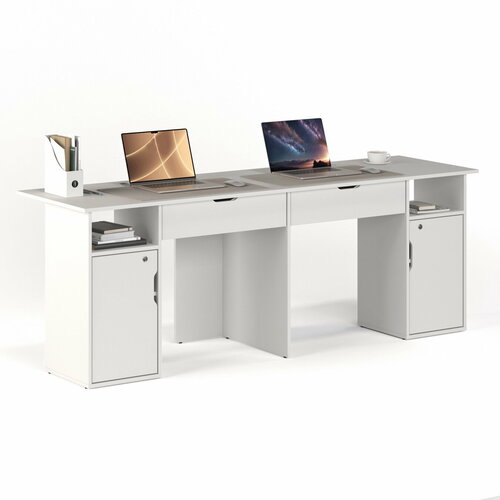 Стол письменный БАНГА-81-Я белый