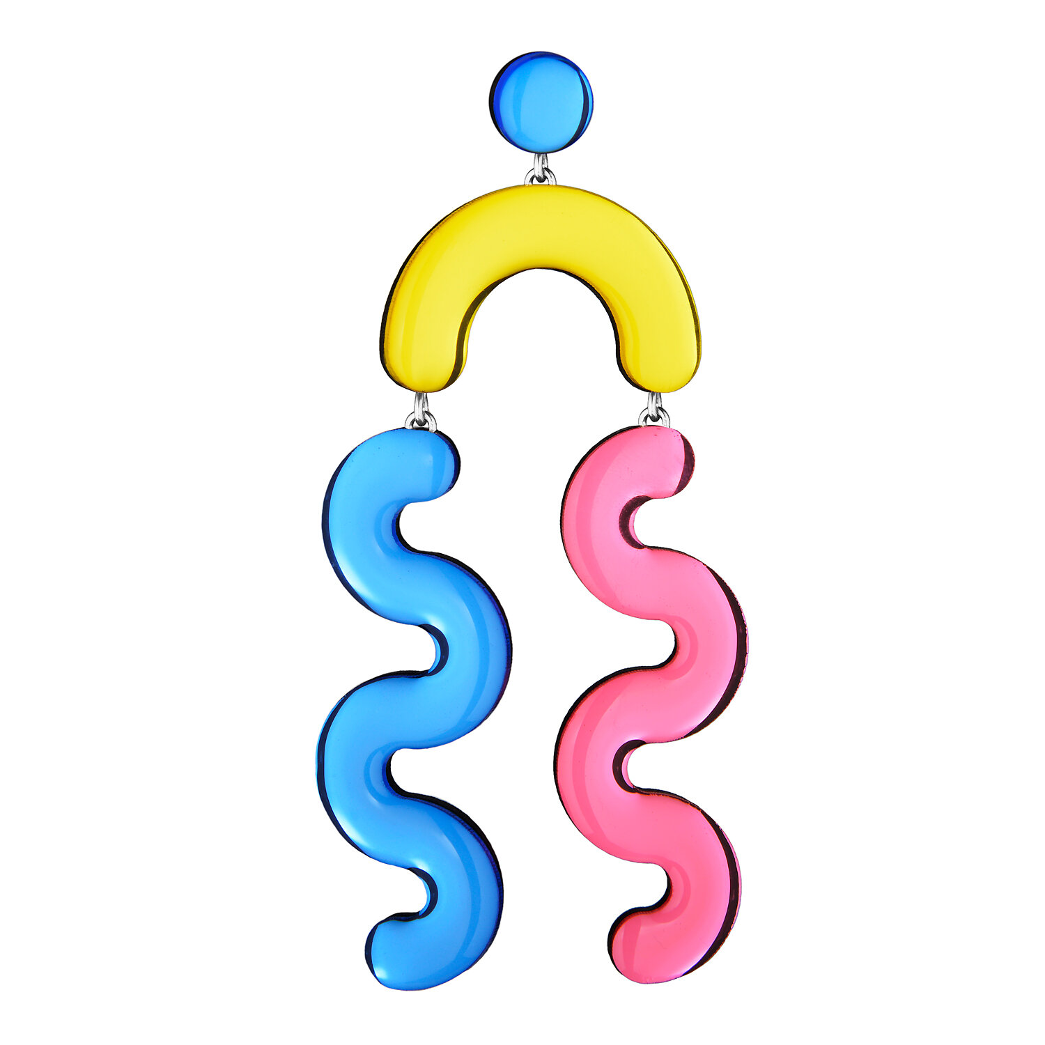 Серьги пусеты, одиночные