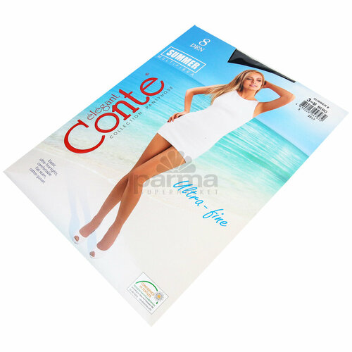 фото Колготки conte summer 8, р. 3, nero, размер 3, nero