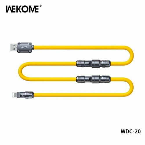 Кабель Type-C / Lightning / USB-A для быстрой зарядки iPhone / iPad / Android / iOS / Windows Wekome 65Вт