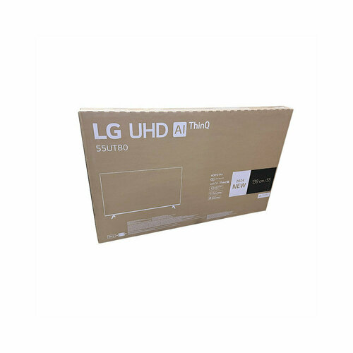 Телевизор LG 55UT80006LA webOS 4K UHD разрешение 3840x2160 55 частота обновления 60 Гц LED 178 градусов 68030₽