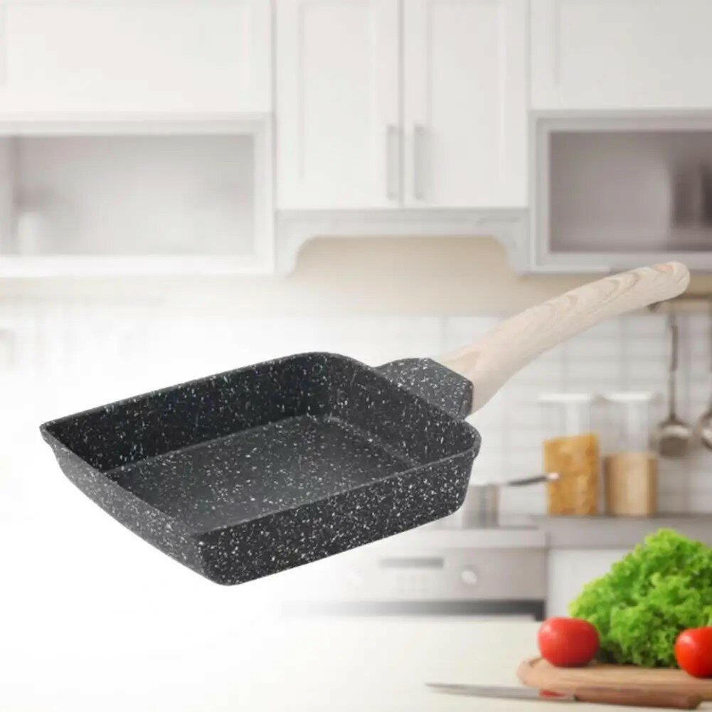 Сковорода Тамагояки для приготовления омлета и блинов, с антипригарным покрытием