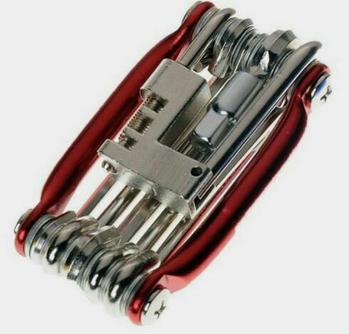 Набор инструмента для велосипеда (красный)