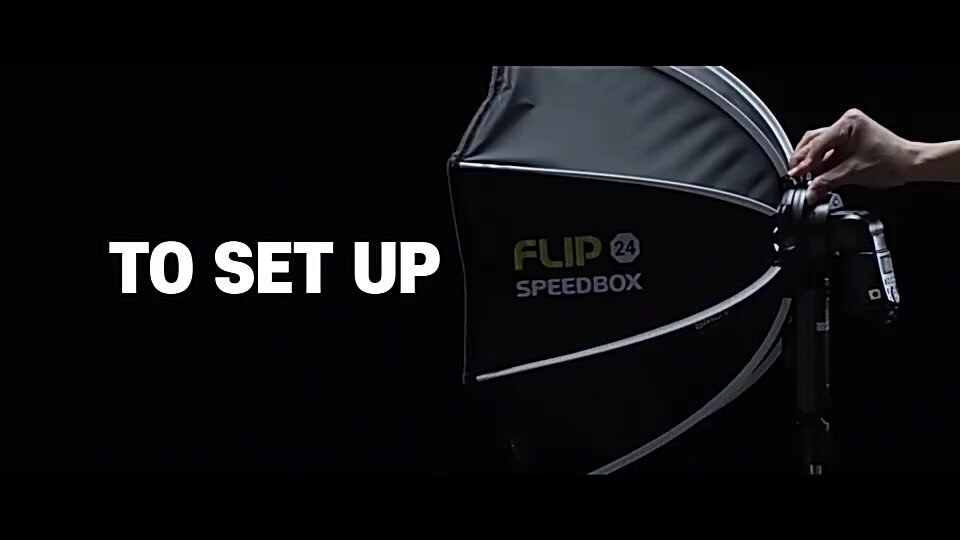SMDV Flip 20 24 28 софтбокс для Godox V1 AD100PRO V860II AD200, F20-S Softbox — фото 1