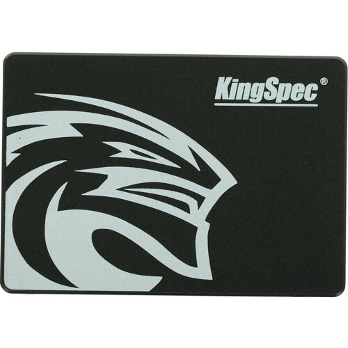 SSD накопитель KINGSPEC P3-2TB 2ТБ, 2.5", SATA III, SATA черный