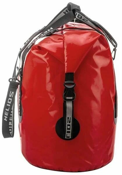 Гермосумка 80л (ПВХ, красный/черный) Helios — фото 1