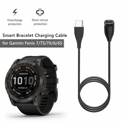 Зарядный кабель ChargingData Cable длина 1 метр Type-C черный 490₽