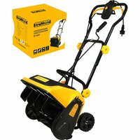 Снегоуборщик электрический PARTNER FOR GARDEN st 40 P, 2000 Вт, ширина захвата 400 мм, выброс снега до 6 м снегоуборочная машина электрическая ( шк ) 6330