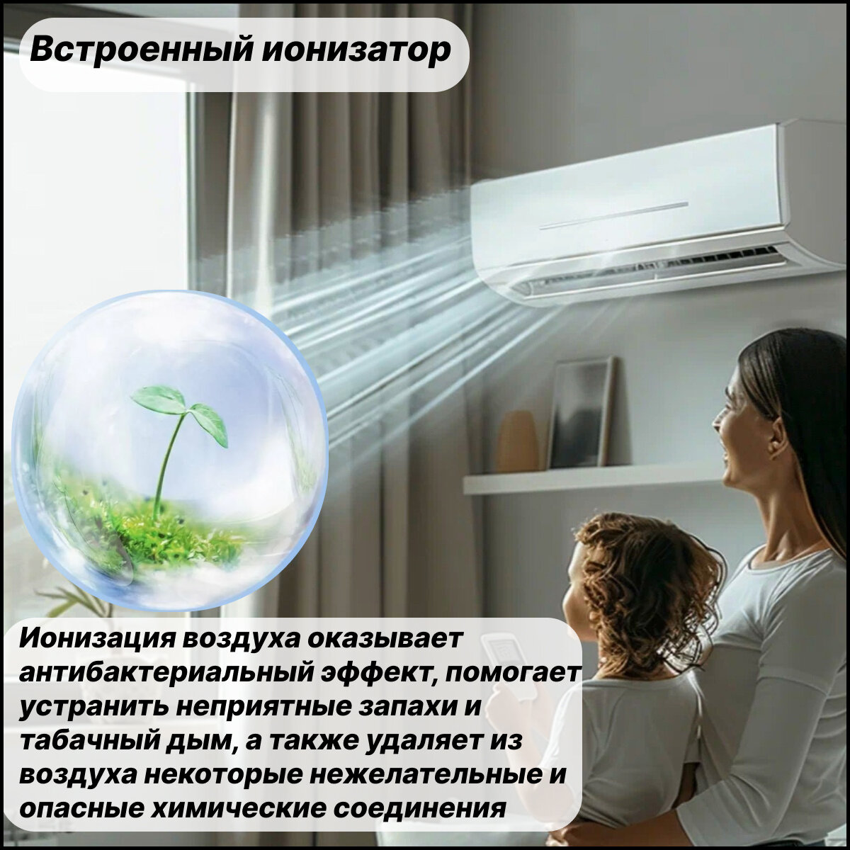 Настенная сплит-система IGC Fresco S RAS-12NQR/RAC-12NQR, комплект с Wi-Fi — фото 1