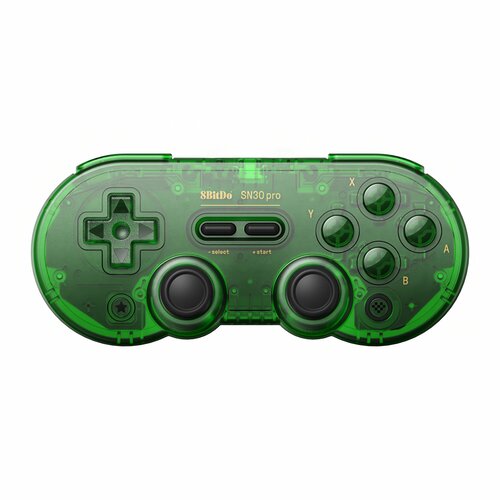 Беспроводной игровой контроллер геймпад 8BitDo SN30 Pro Bluetooth Gamepad зеленый 6164₽