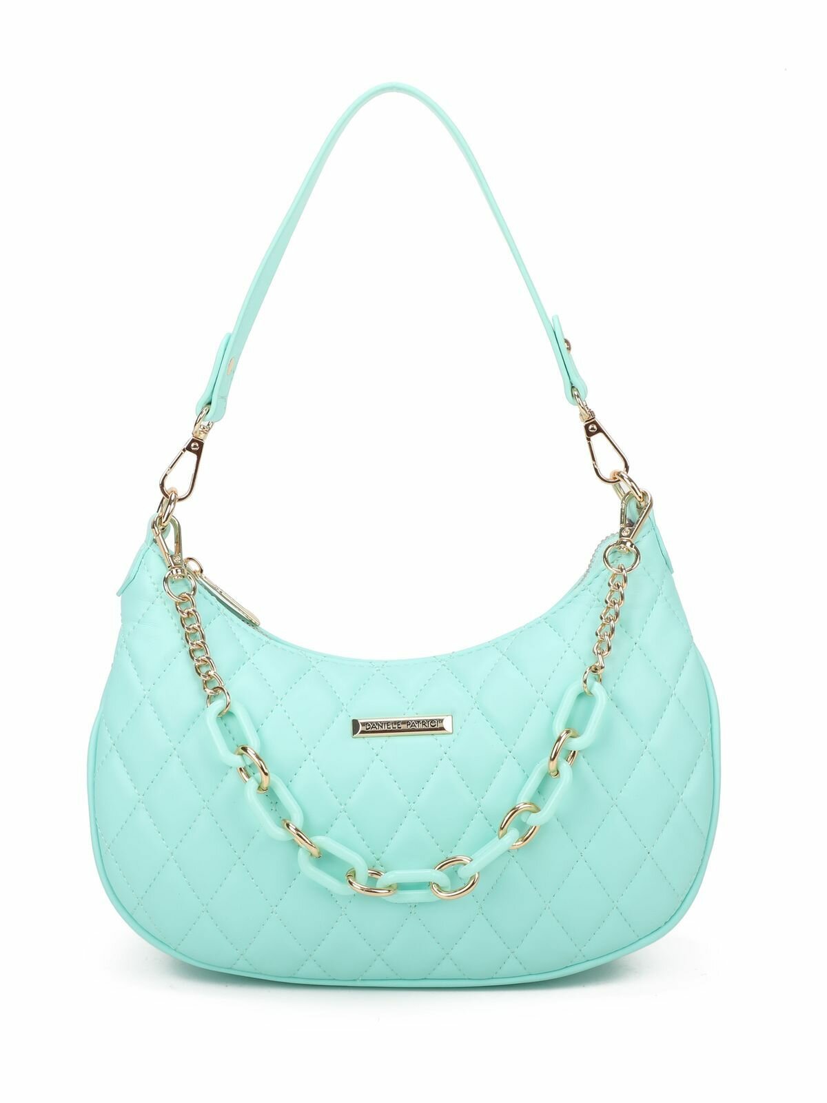 Сумка багет Daniele Patrici, мятный — фото 1