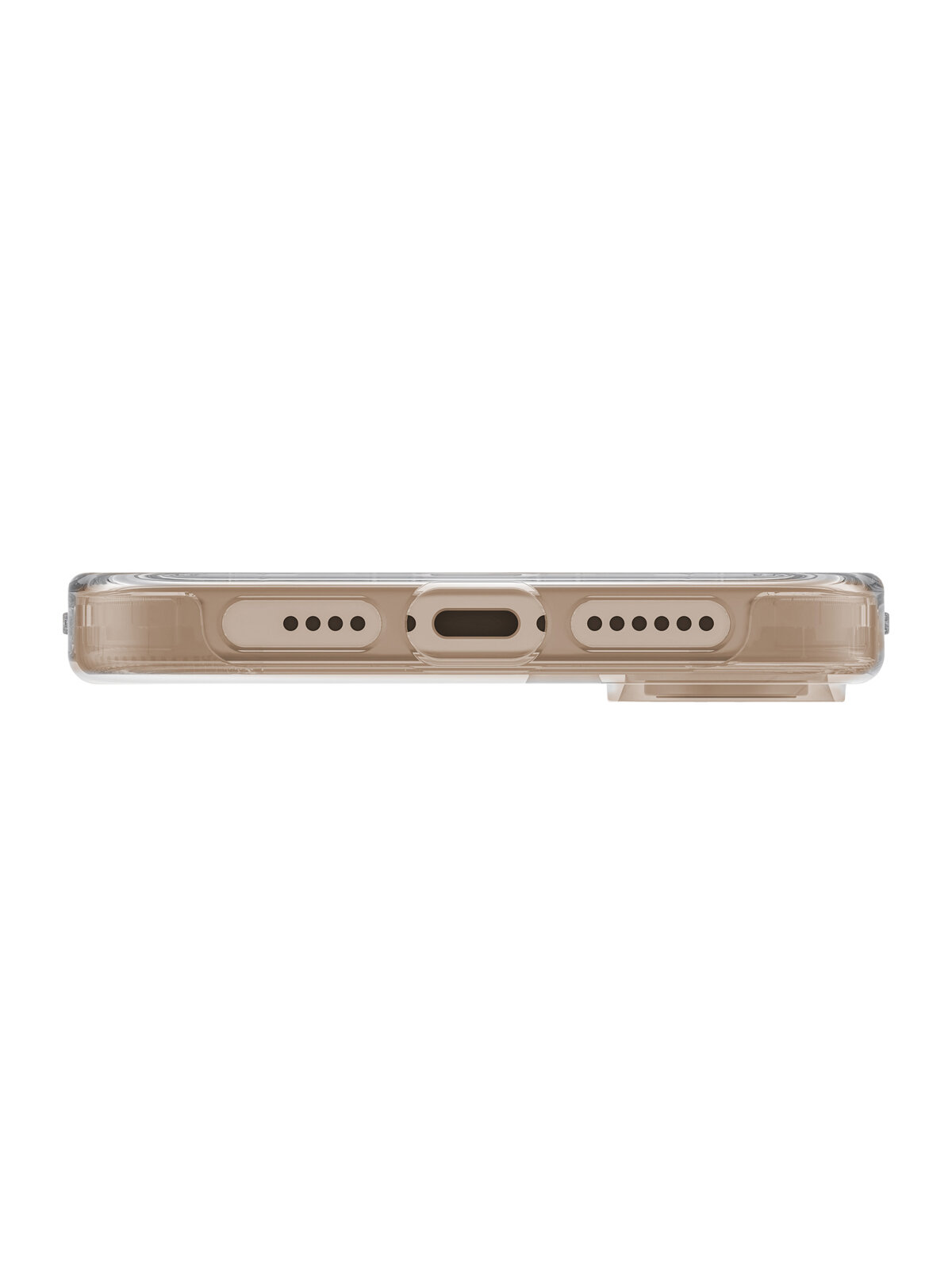 Uniq для iPhone 16 Pro Max чехол Clario Champagne Gold (MagSafe) — фото 1