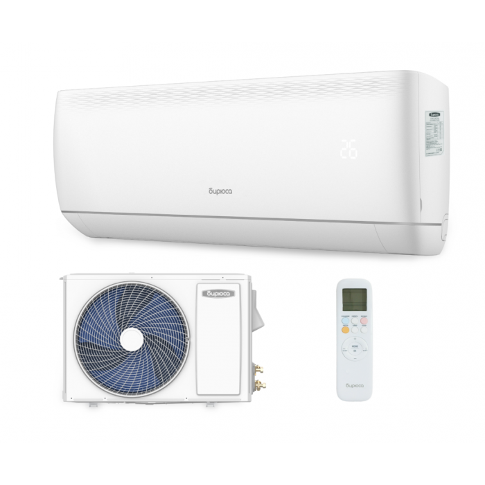 Сплит-система Бирюса HARMONY Inverter B-18HIR/B-18HIQ до 55 м, DC-Inverter с компрессором GMCC-Toshiba