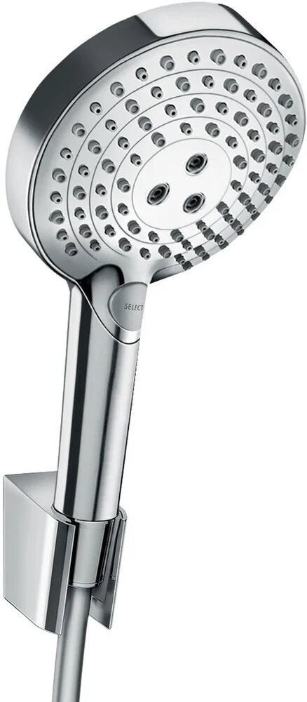 Душевой гарнитур Hansgrohe Raindance Select S 120 3jet PowderRain 27669000 хром