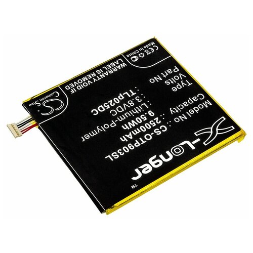 фото Аккумулятор cameronsino cs- otp903sl для alcatel one touch pixi 4 6.0 cameron sino