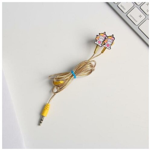 Наушники вакуумные и значок Я блистаю 11 х 208 см 44900₽