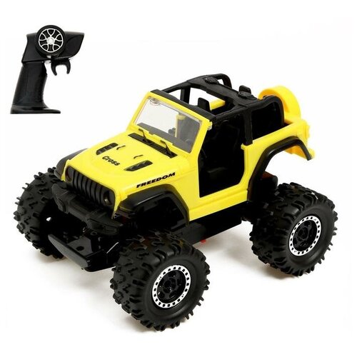 фото Джип радиоуправляемый «трофи», 1:20, работает от аккумулятора, микс mikimarket