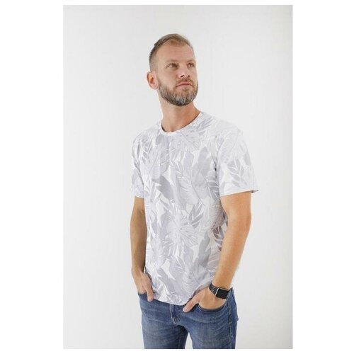 фото Футболка sl by kaftan "tropic white" , 46, бел. sl russian brand