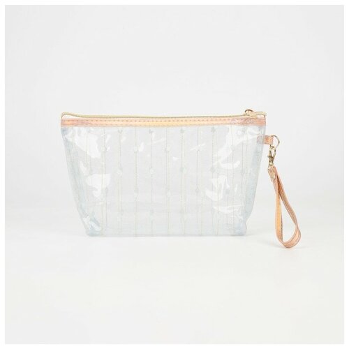 фото Косметичка на молнии, цвет серый no name