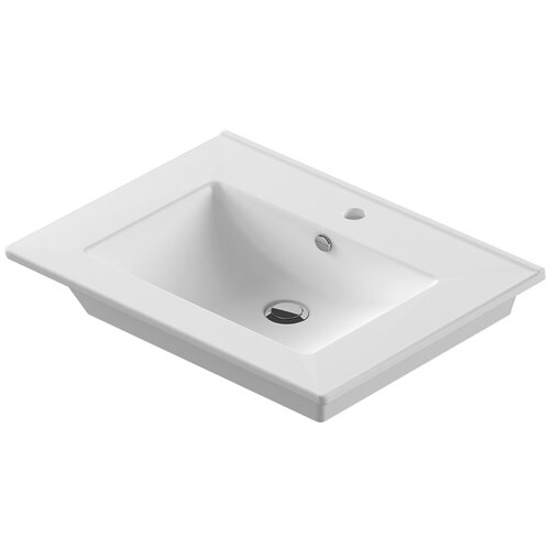 Раковина 75 см SANITA LUXE Quadro 75 раковина 75 см sanita luxe quadro qdr75slwb01