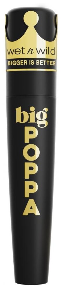 Wet n Wild Тушь для ресниц Big Poppa Mascara, черный