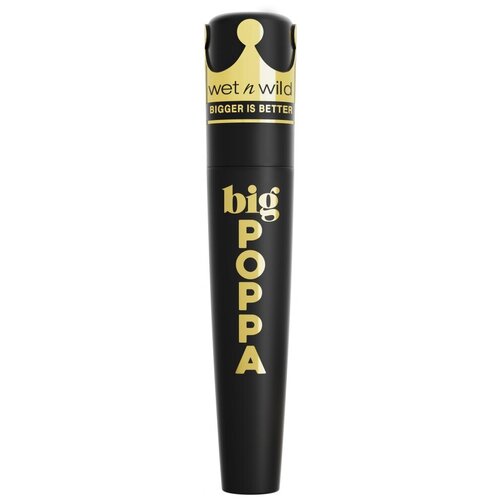 Wet n Wild Тушь для ресниц Big Poppa Mascara, черный