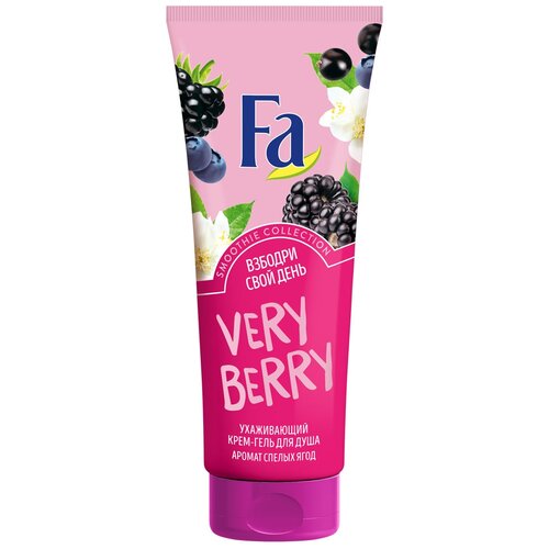 Крем-гель для душа Fa Smoothie very berry, 200 мл, 200 г