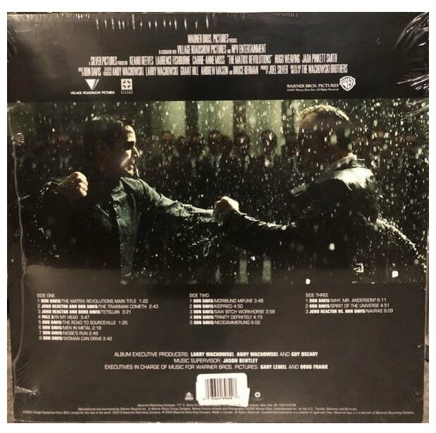Саундтрек Саундтрек - The Matrix Revolutions (colour, 2 LP) WM - фото №3