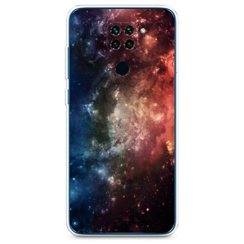 фото Силиконовый чехол "космос" на xiaomi redmi 10x 4g / сяоми редми 10x 4g case place