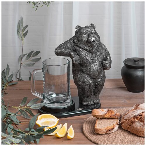 Бокал для пива Bogacho Барлей 2 серебристый 12420₽