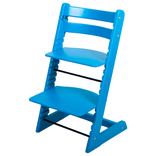 Растущий стул Мастерская Феникс - Голубой (белая фурнитура)